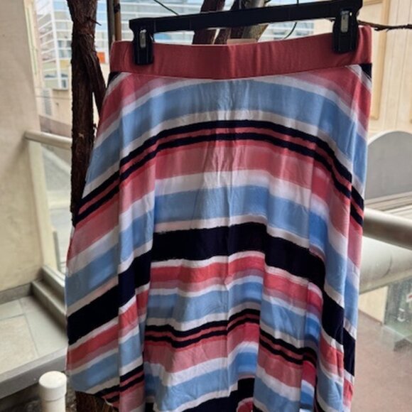 Versona Dresses & Skirts - NWT Versona Multi-Stripe Circle Skirt by ISLA MAUDE